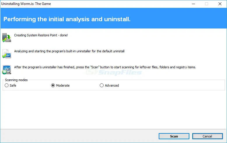 Revo Uninstaller Tangkapan layar 2