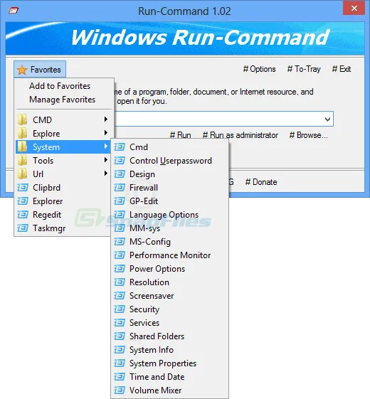 Run-Command Tangkapan layar 2