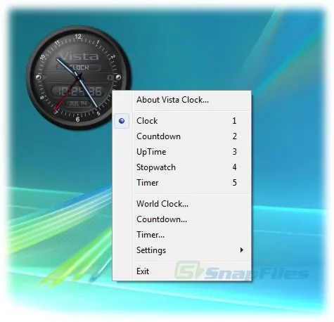 Respect Soft Vista Clock Tangkapan layar 1