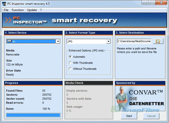 PC Inspector Smart Recovery Tangkapan layar 1