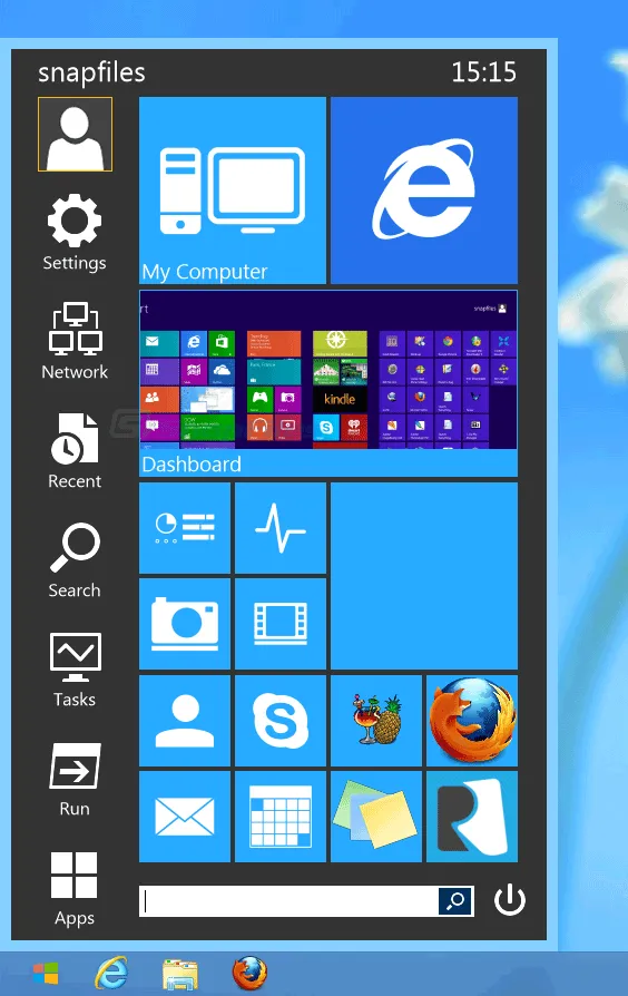 Start Menu Reviver Tangkapan layar 1