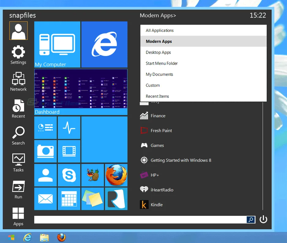 Start Menu Reviver Tangkapan layar 2