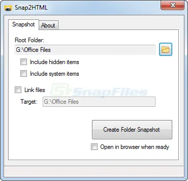 Snap2HTML Tangkapan layar 2