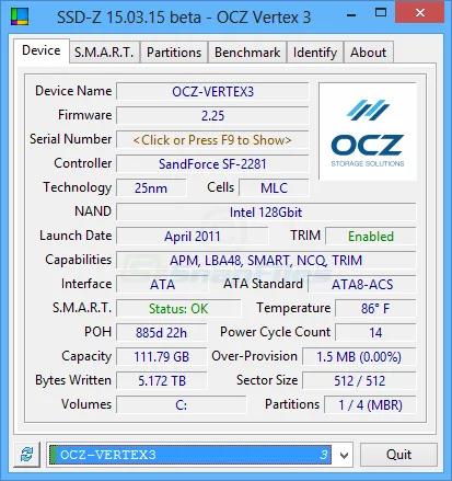 SSD-Z Tangkapan layar 1