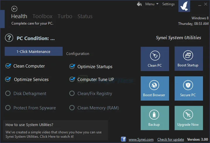 Pegasun System Utilities Free Tangkapan layar 1