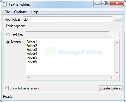 Text 2 Folders Tangkapan layar 1