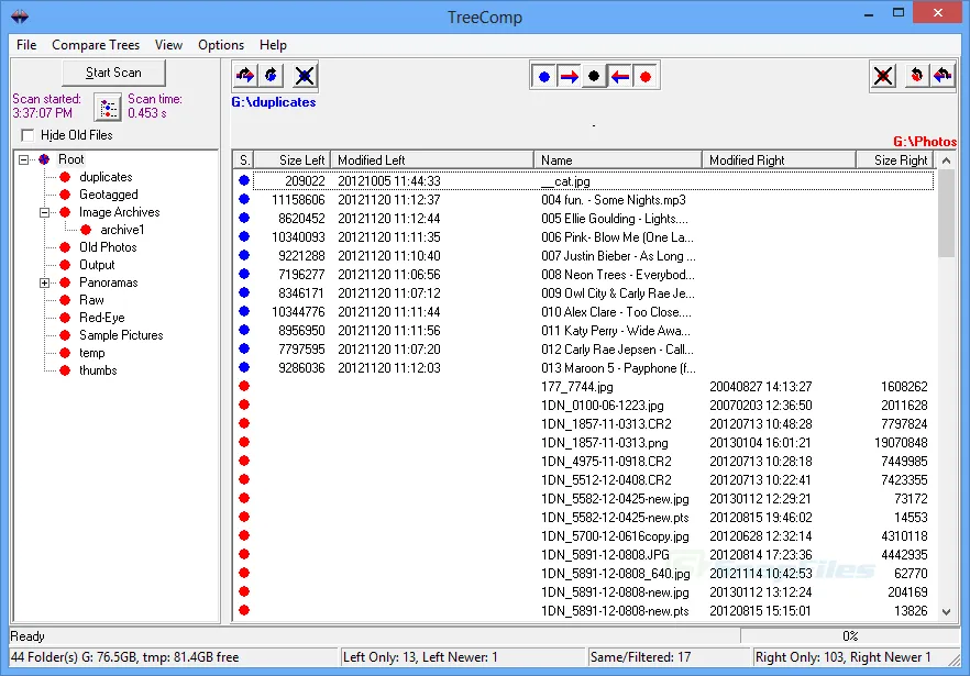 TreeComp Tangkapan layar 1