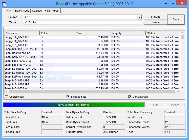 Unstoppable Copier Tangkapan layar 1