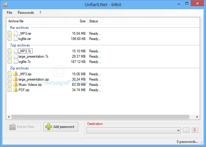 UnRarIt.Net Tangkapan layar 1