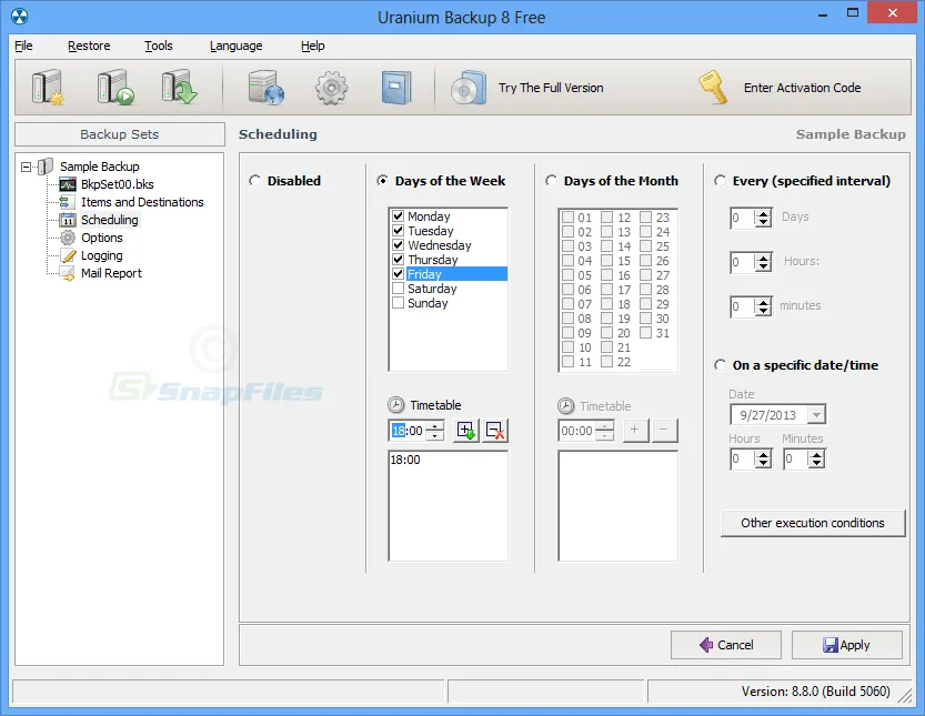 Uranium Backup Free Tangkapan layar 2