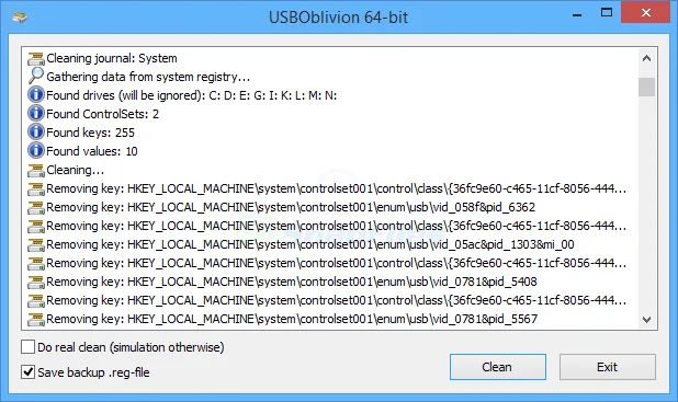 USBOblivion Tangkapan layar 1