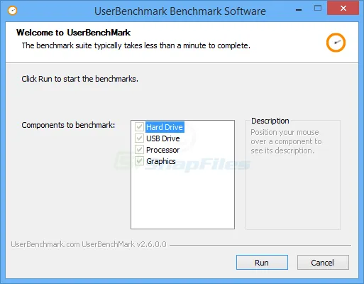 UserBenchmark Tangkapan layar 2