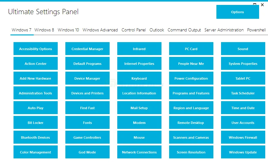 Ultimate Settings Panel Tangkapan layar 2