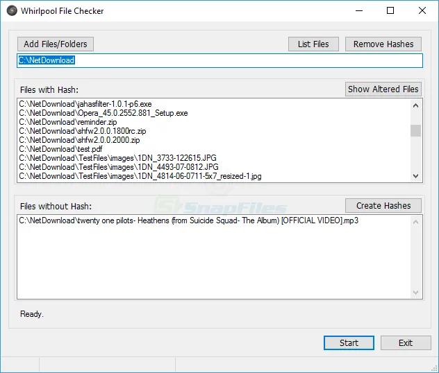 Whirlpool File Checker Tangkapan layar 1