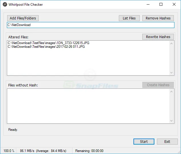 Whirlpool File Checker Tangkapan layar 2
