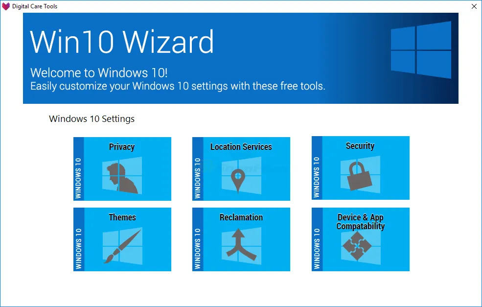 Win10 Wizard Tangkapan layar 1