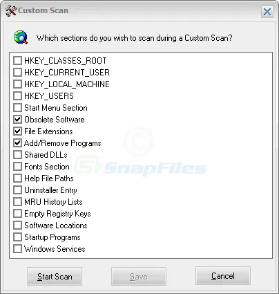 Free Window Registry Repair Tangkapan layar 2