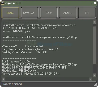 Zip2Fix Tangkapan layar 2